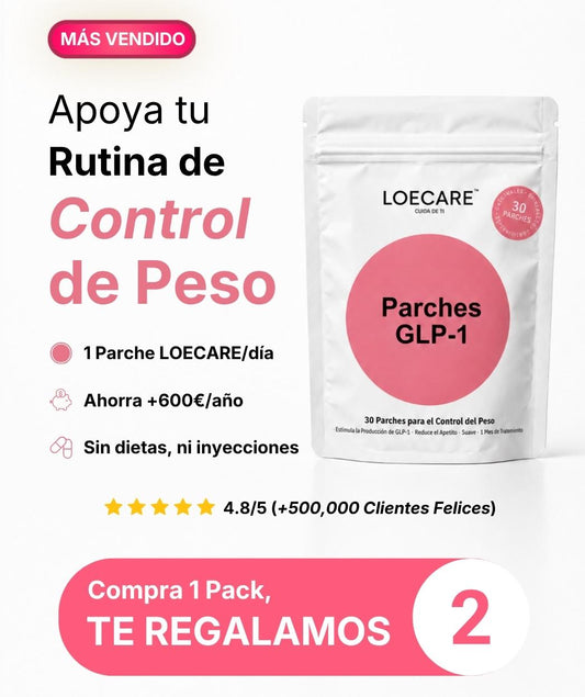 Loecare GLP-1 Parches (2 Packs GRATIS) Summer Deal